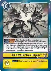 Trial of the Four Great Dragons - EX3-069 - R