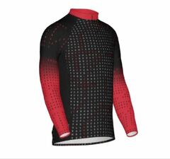 Primal Wear Word Search Full zip Men's Long Sleeve Cycling Jersey (215052028)