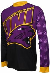 NCAA Men's Adrenaline Promotions Northern Iowa UNI Panthers MTB Cycling Jersey (107181206)