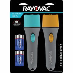RAYOVAC Brite Essentials 1D Hanging Loop Flashlight (2-Pack)