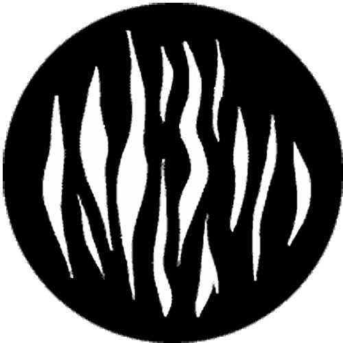 Rosco Steel Gobo #77805 - Leaf Breakup (Medium)