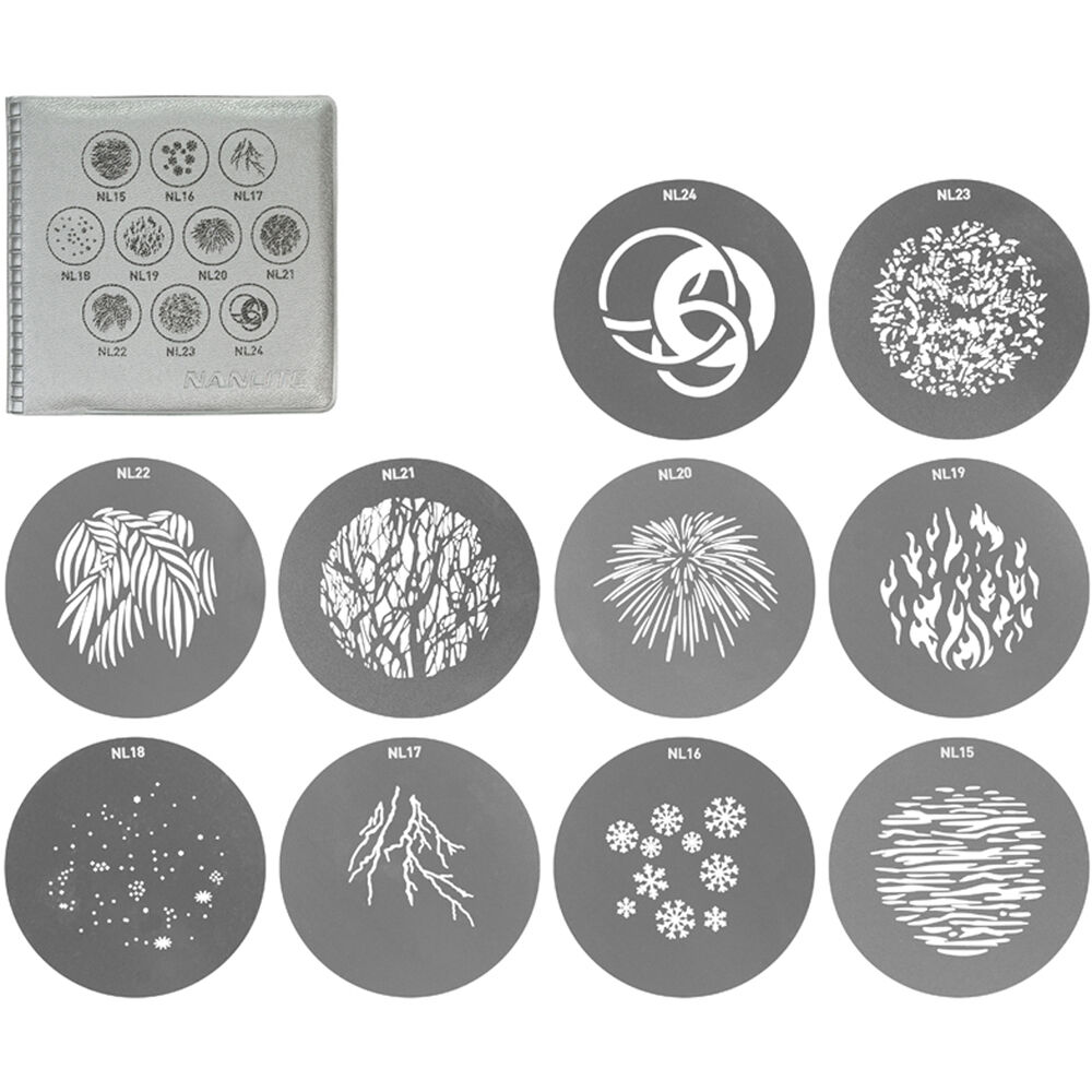 Rosco Standard Steel Gobo #7443 - Skyscrapers