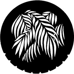 Rosco Standard Steel Gobo #7170 - Cloud 12 - Size E 37.5mm