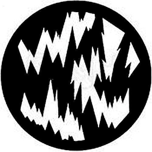 Rosco Standard Steel Gobo #7093 - Hearts