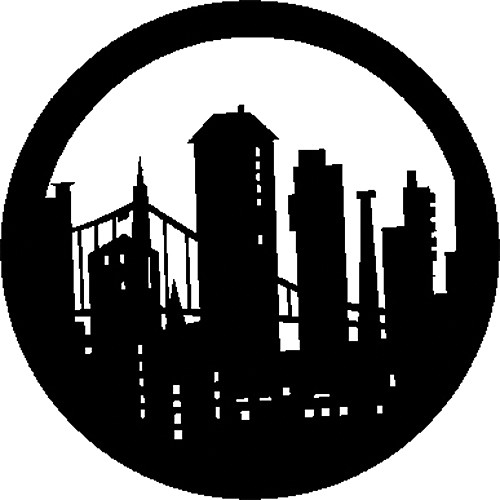 Rosco Standard Steel Gobo #7218 - Splat