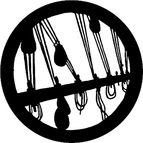 Rosco Standard Steel Gobo #7894 - Beam Splitter