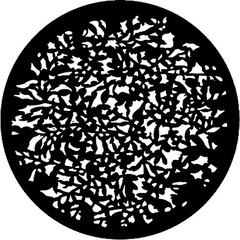 Rosco Standard Steel Gobo #7209 - Computer Circuitry - Size A 100mm