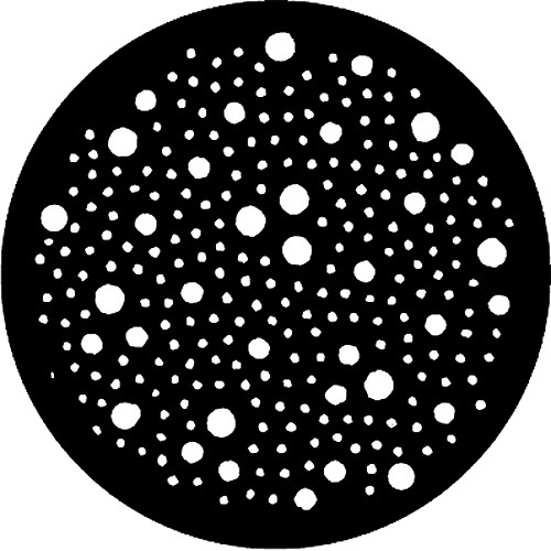 Rosco Standard Steel Gobo #7430 - Champagne