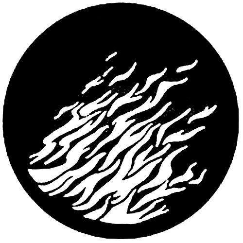 Rosco Standard Steel Gobo #7757 - Irregular Leaves