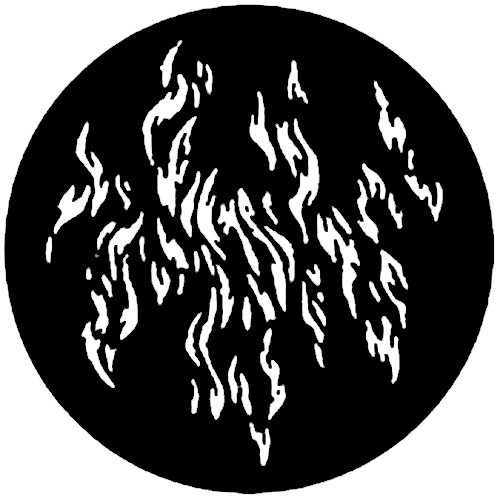 Rosco Standard Steel Gobo #7762 - Concentric Rings