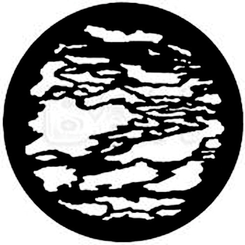Rosco Standard Steel Gobo #7420 - Rectlinear