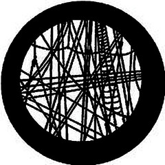 Rosco Standard Steel Gobo #7124 - Lattice