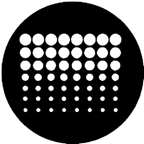 Rosco Standard Steel Gobo #7070 - Rain B