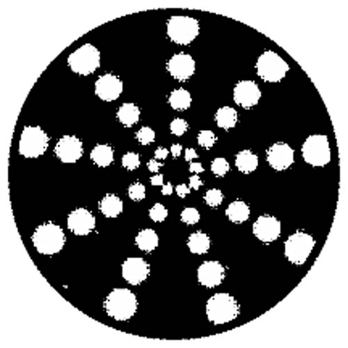 Rosco Standard Steel Gobo #7068 - Telephone Lines