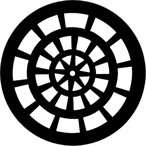 Rosco Standard Steel Gobo #7814 - Zap