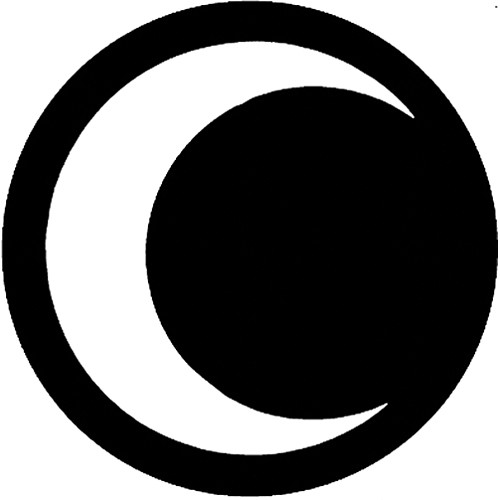 Rosco Standard Steel Gobo #7848 - Moon Phases
