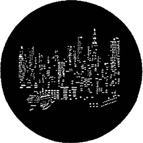 Rosco Standard Steel Gobo #7771 - Snowflake