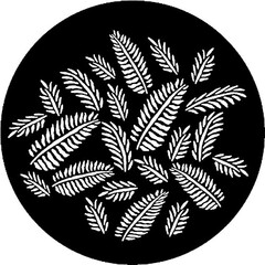 Rosco Standard Steel Gobo #7205 - Forest Top