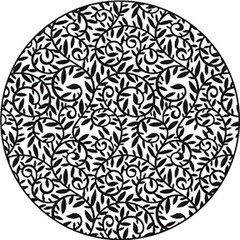 Rosco Standard Steel Gobo #7137 - Vernacular - Size B 86mm
