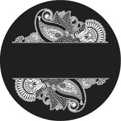 Rosco Standard Steel Gobo #7175 - Flames 1 - Size M 66mm