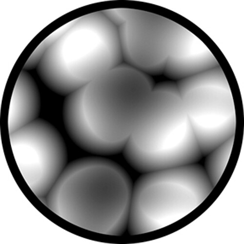 Rosco Standard Steel Gobo #7831 - Stratus