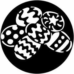 Rosco Image Effects Black and White Glass Gobo - #33624 - Rain Glass (86mm = 3.4