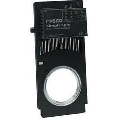 Rosco Standard Black and White Glass Spectrum Gobo #81135 Open Static (86mm = 3.4