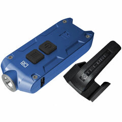LEDLENSER K6R Keychain Light and Alarm (Gray, Gift Packaging)