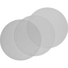 Rosco Framed Heart 2-Color Wedding Glass Gobo (Custom Size)