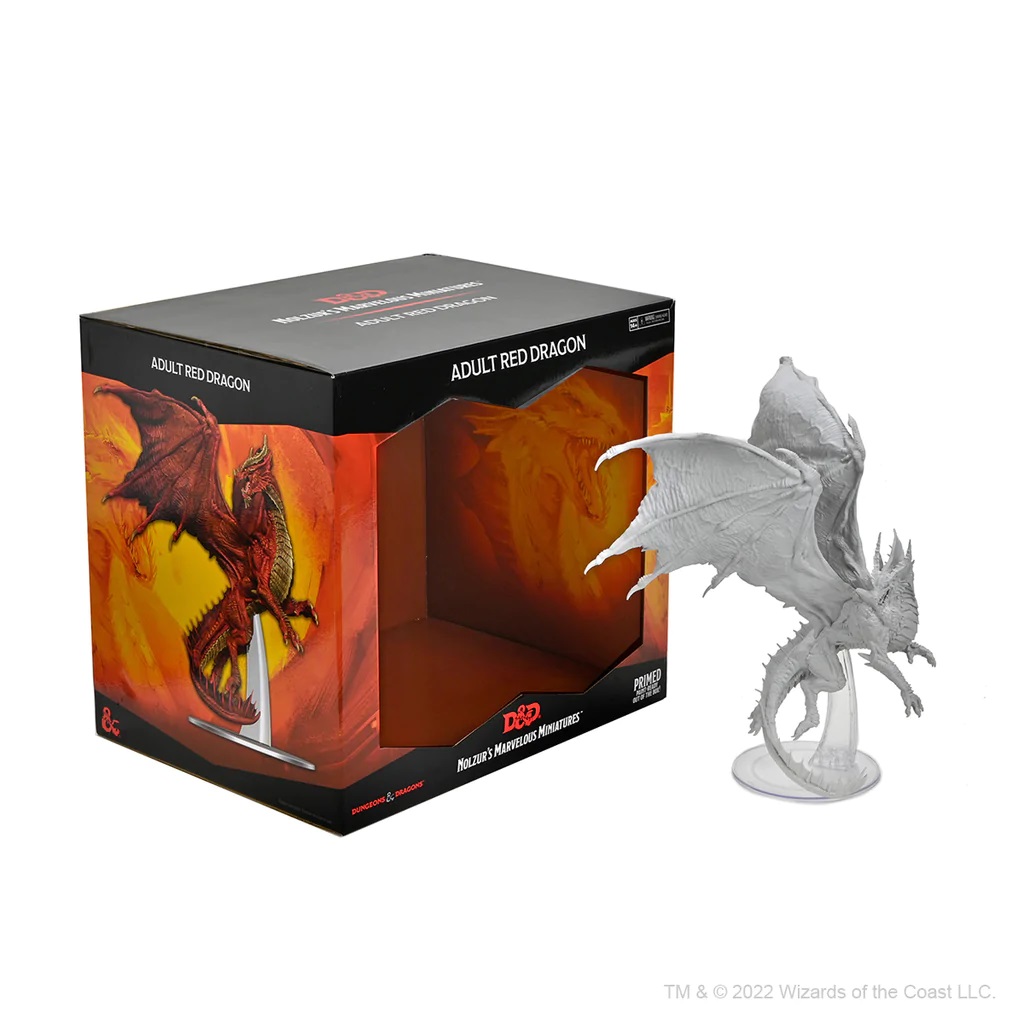 D&D Nolzurs Marvelous Miniatures: Adult Red Dragon
