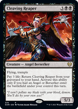 Cleaving Reaper - Foil - Media Promos