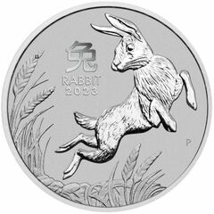 2023 1 oz Perth Mint Platinum Lunar Rabbit Coin - Series III