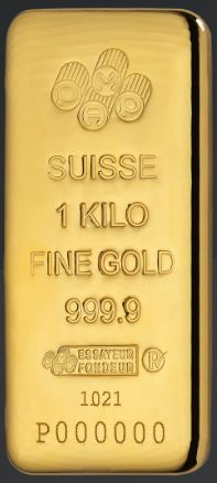 1 Kg Gold Cast Bar Provenance