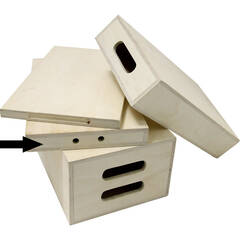 Kupo Apple Box (Quarter, 20 x 12 x 2