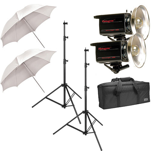 Photogenic PL1250C Two Powerlight Kit (120VAC)