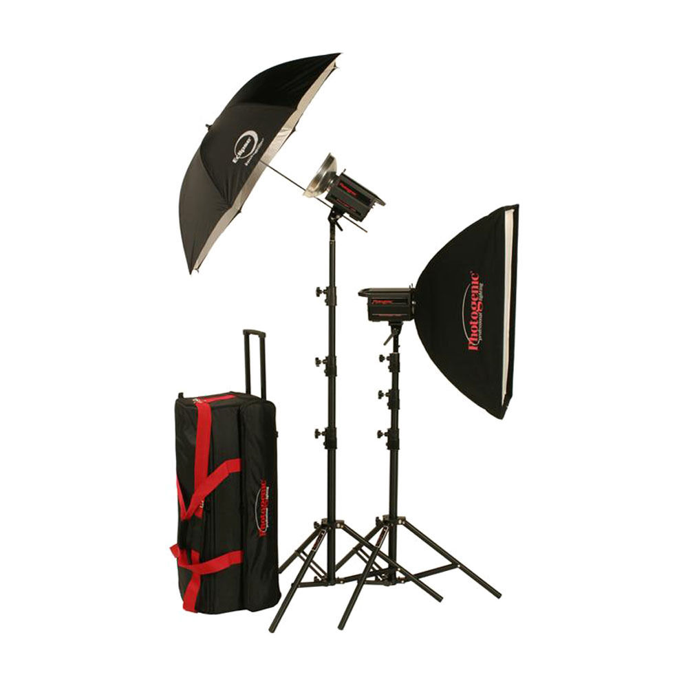 Photogenic 1,000W/s PowerLight Travel Kit (120V)