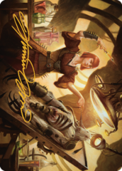 Ashnod, Flesh Mechanist (15/81) Art Card - Gold-Stamped Signature