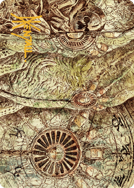 Phyrexian Processor Art Card - Gold-Stamped Signature Phyrexian Processor Art Card - Gold-Stamped Signature