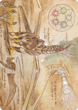 Ramos, Dragon Engine Art Card - Gold-Stamped Signature