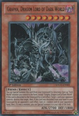 Grapha, Dragon Lord of Dark World - SDGU-EN001 - Ultra Rare - 1st Edition