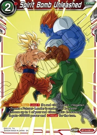 Spirit Bomb Unleashed - BT19-030 - C