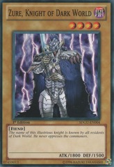 Zure, Knight of Dark World - SDGU-EN004 - Common - 1st Edition