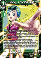 Bulma, a Humble Wish - BT19-072 - R