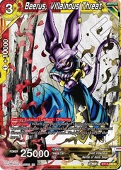 Beerus, Villainous Threat - BT19-143 - C - Foil
