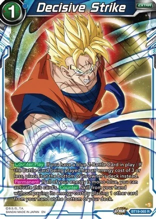 Decisive Strike - BT19-065 - R - Foil