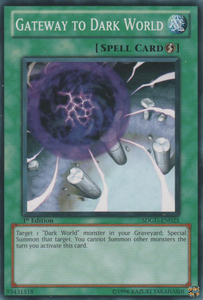 Passerelle vers le monde sombre - SDGU-EN025 - Commun - 1ere edition // SDGU - Structure Deck: Gates of the Underworld