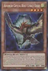 Advanced Crystal Beast Cobalt Eagle - BLCR-EN015 - Secret Rare - 1st Edition