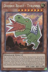 Doodle Beast - Tyranno - BLCR-EN033 - Secret Rare - 1st Edition