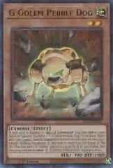 G Golem Pebble Dog - BLCR-EN041 - Ultra Rare - 1st Edition