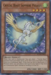 Crystal Beast Sapphire Pegasus - BLCR-EN053 - Ultra Rare - 1st Edition